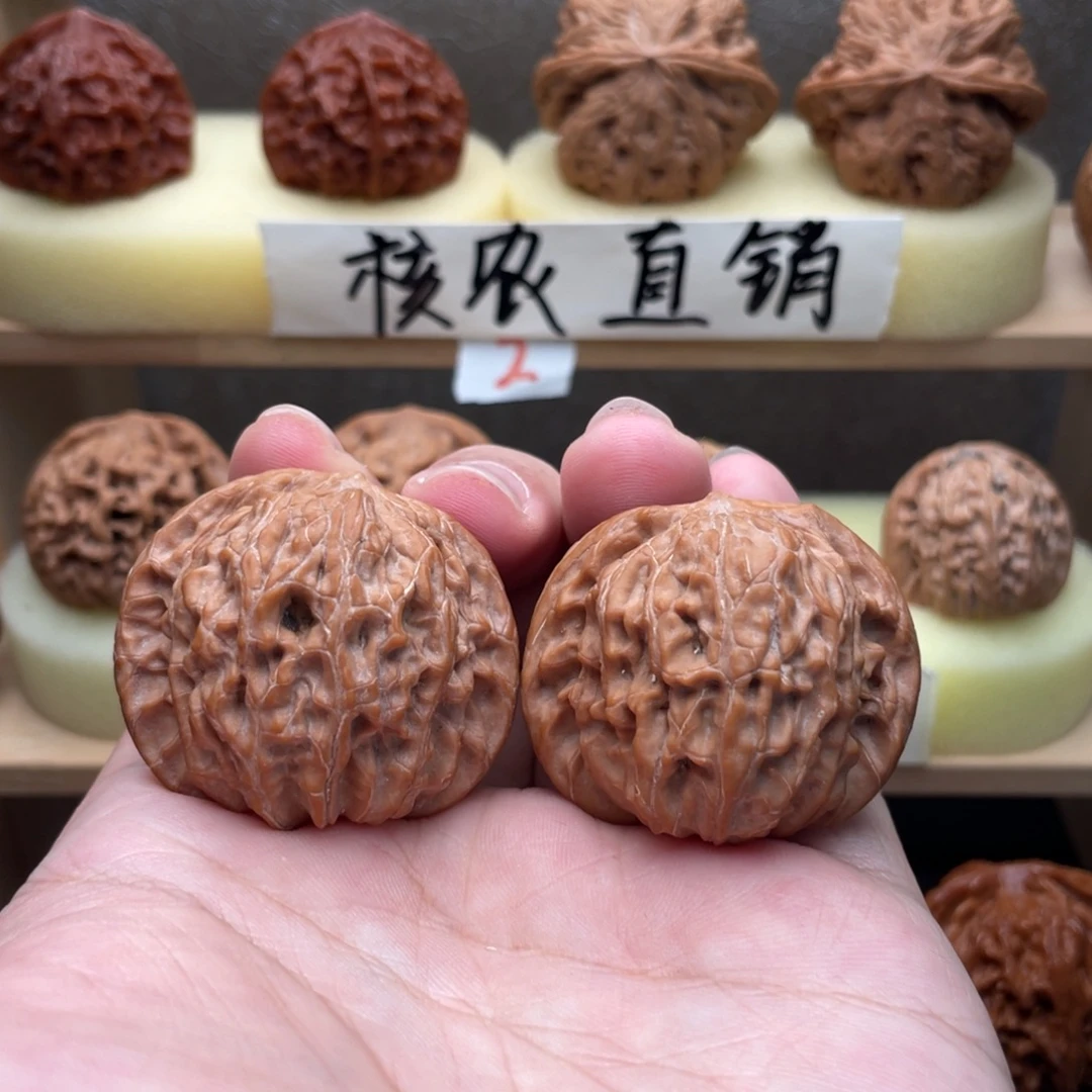 文玩核桃吊坠福利磨盘41➕交友价