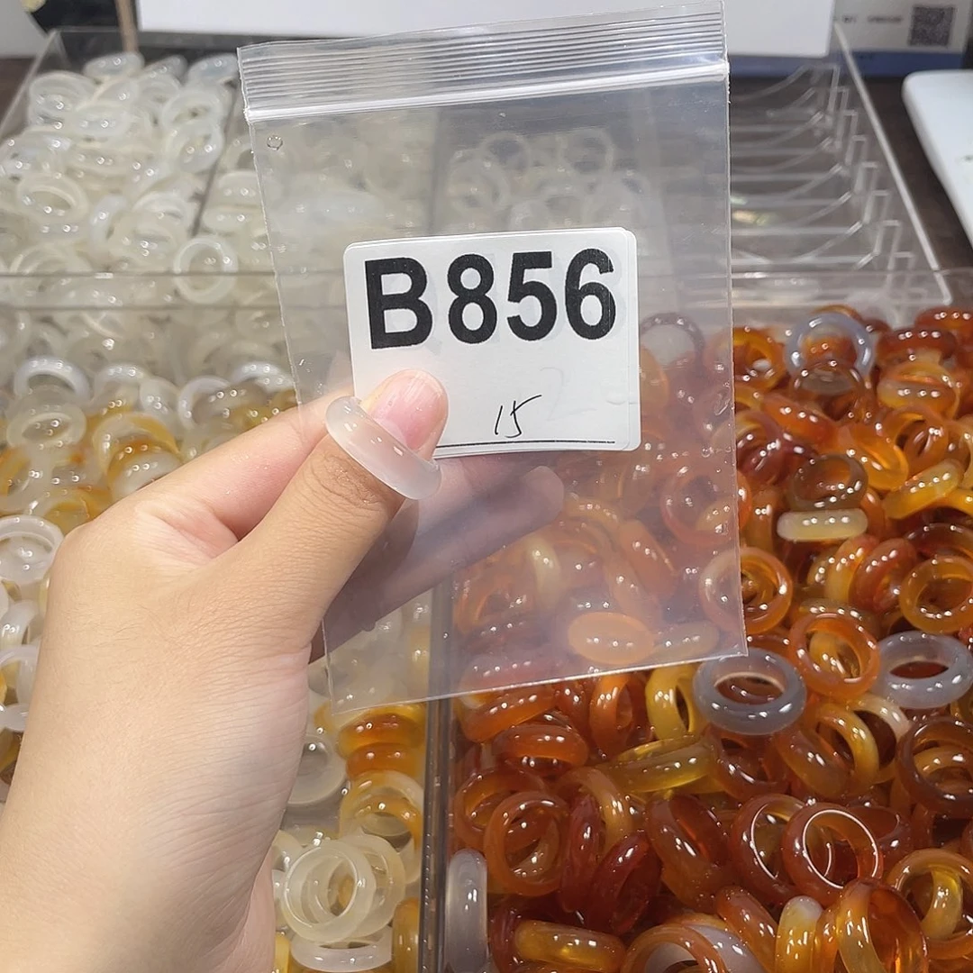 未镶嵌戒指玛瑙/玉髓856
