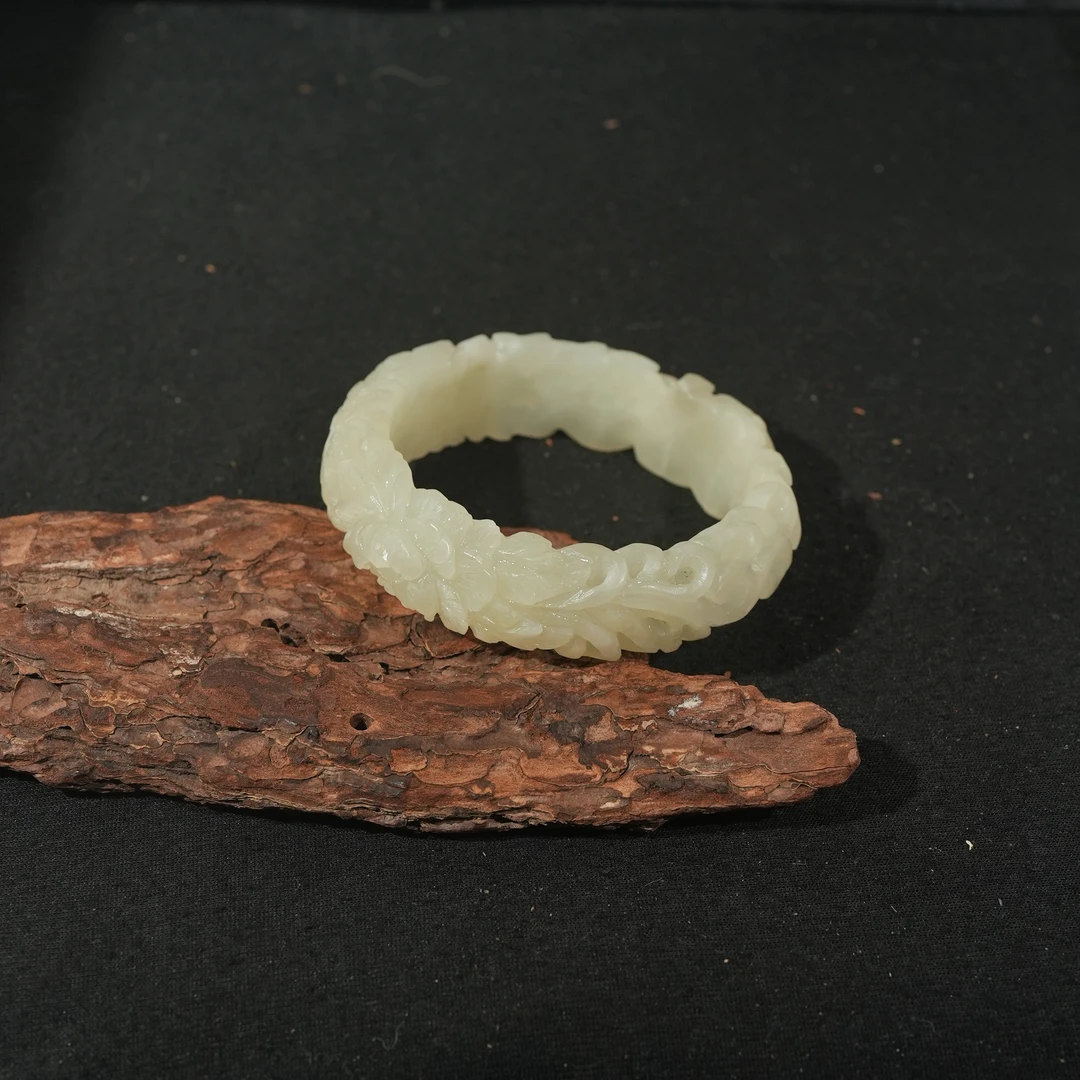 12.9香港王老板-和田玉手镯6c506