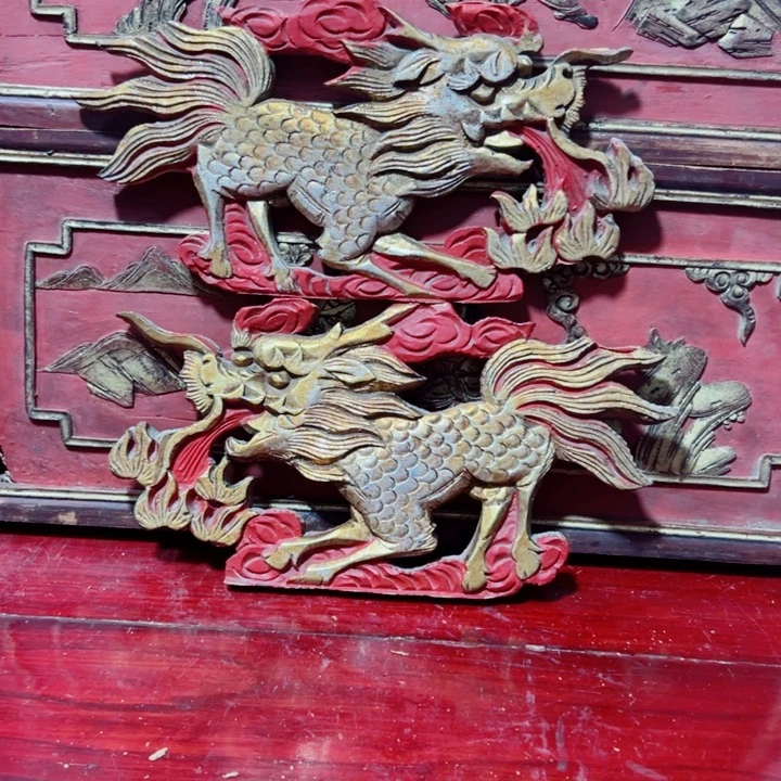 红***丰木木雕工艺品摆件