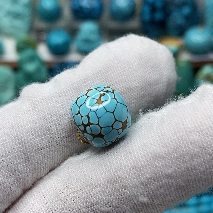 绿松石未镶嵌天然原矿 地大质检 抖音基地 顺丰发货