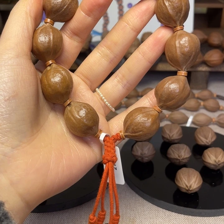 手串/手链橄榄核梅林铁核21.25头货