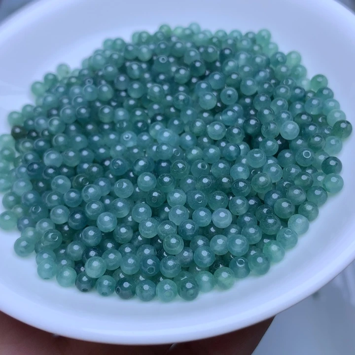 散珠翡翠卡4冰透蓝水50个单圈