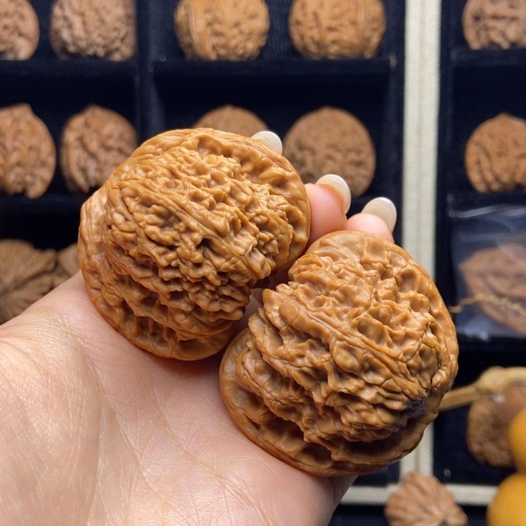 吊坠文玩核桃48全品南疆石