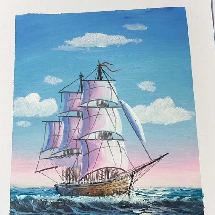 油画Full go go go I’m g j j