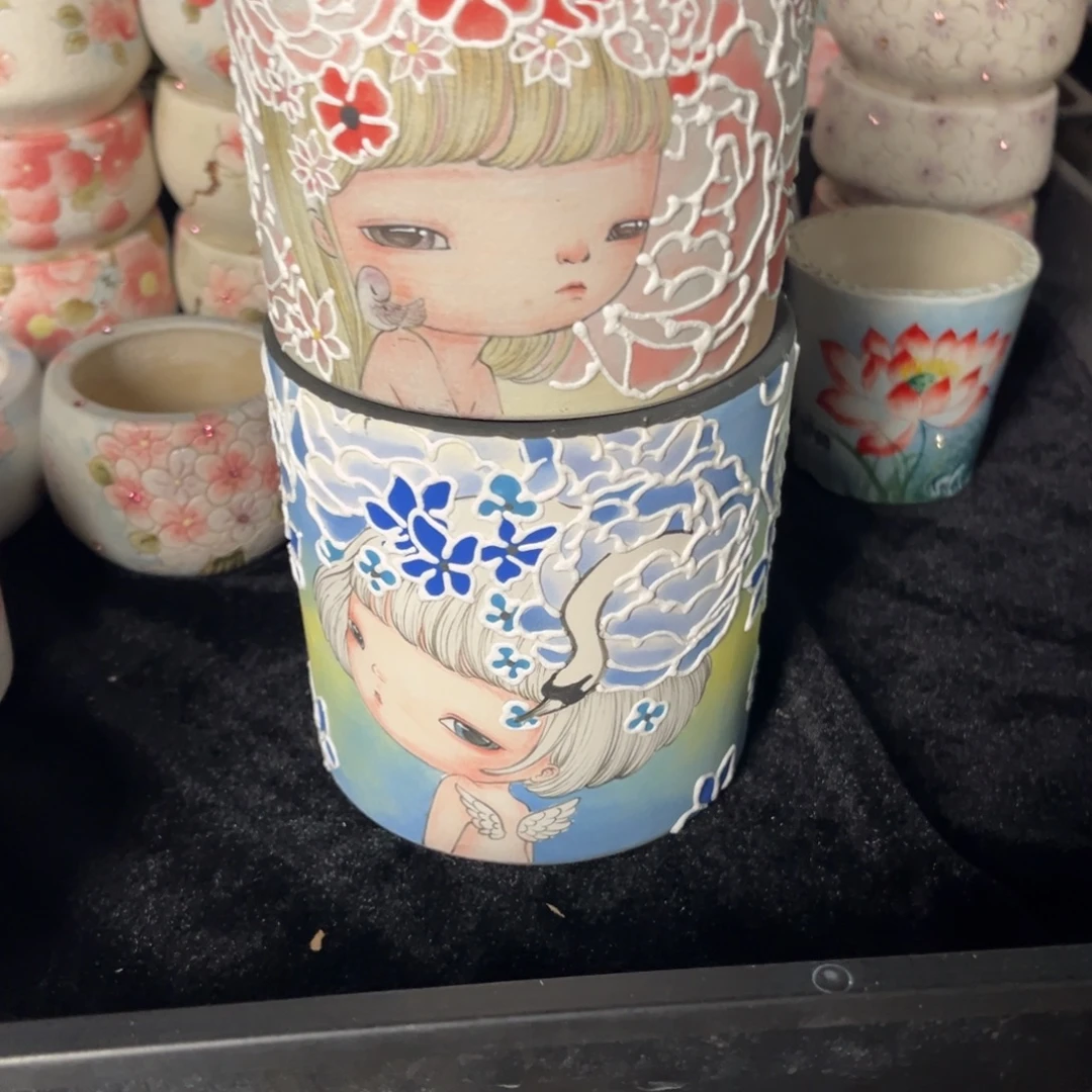 鼹***甜552多肉花盆100元2个