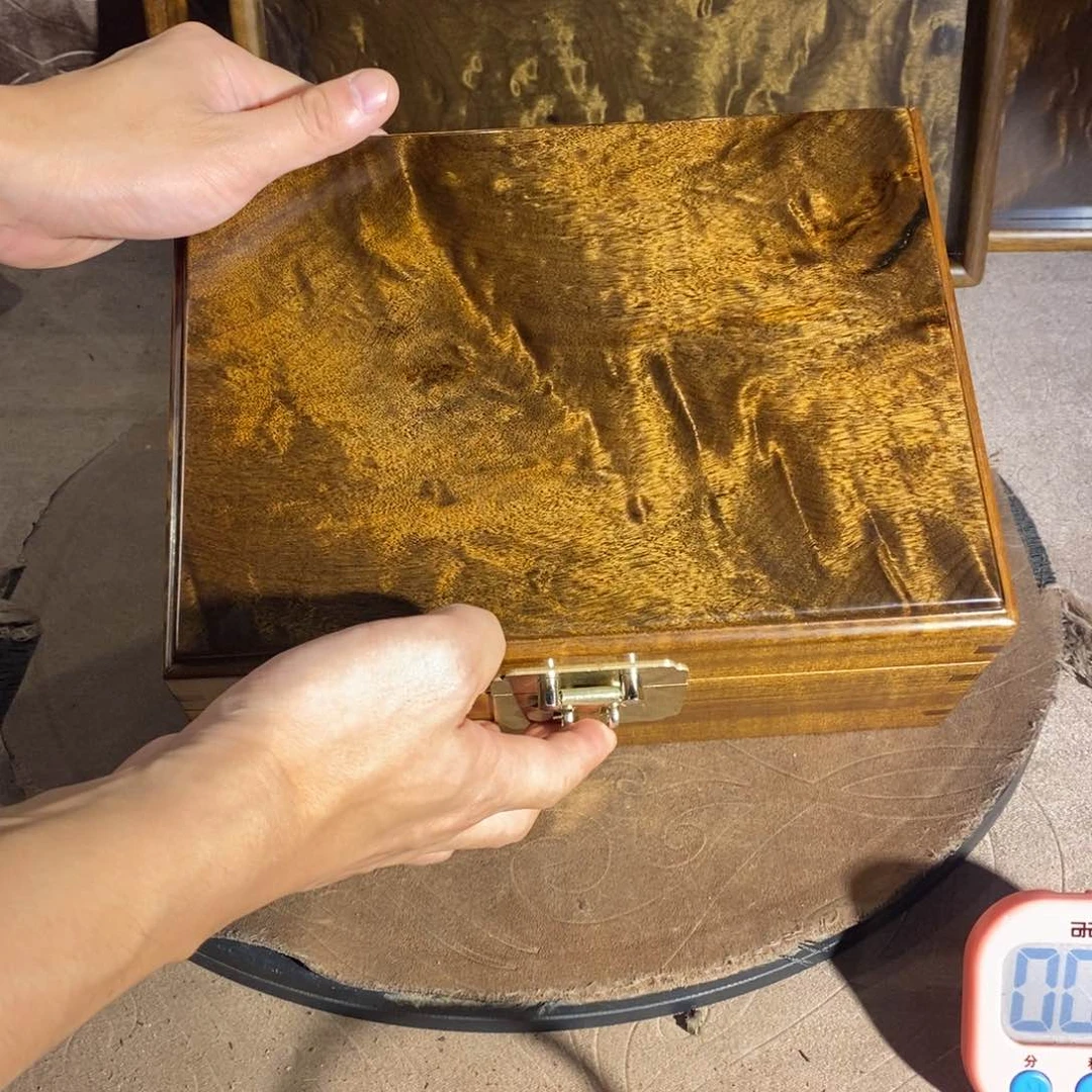 金丝楠远**云金丝楠木盒子