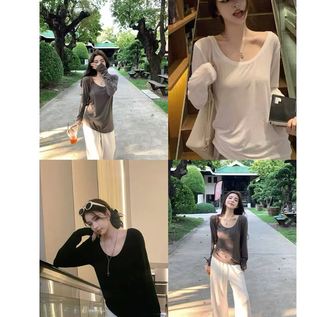 【订单】桑蚕丝醋酸百搭慵懒T恤