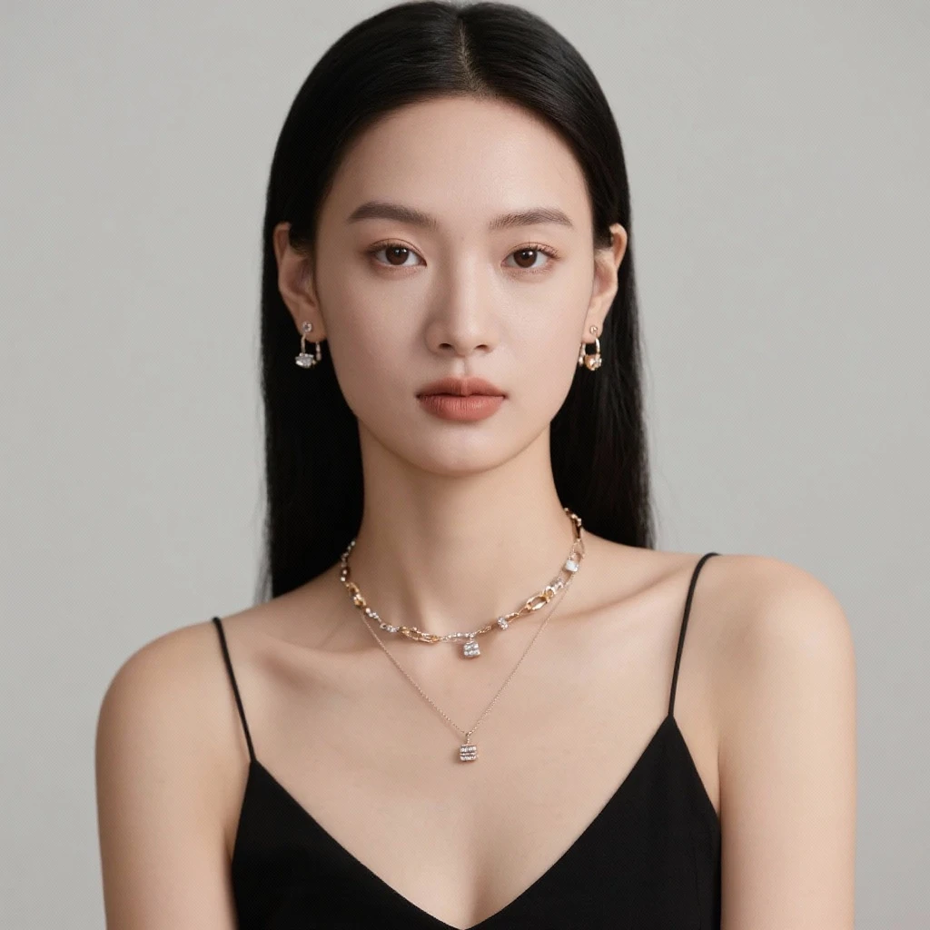 铜合金耳饰 金罗钻耳钉【9970】