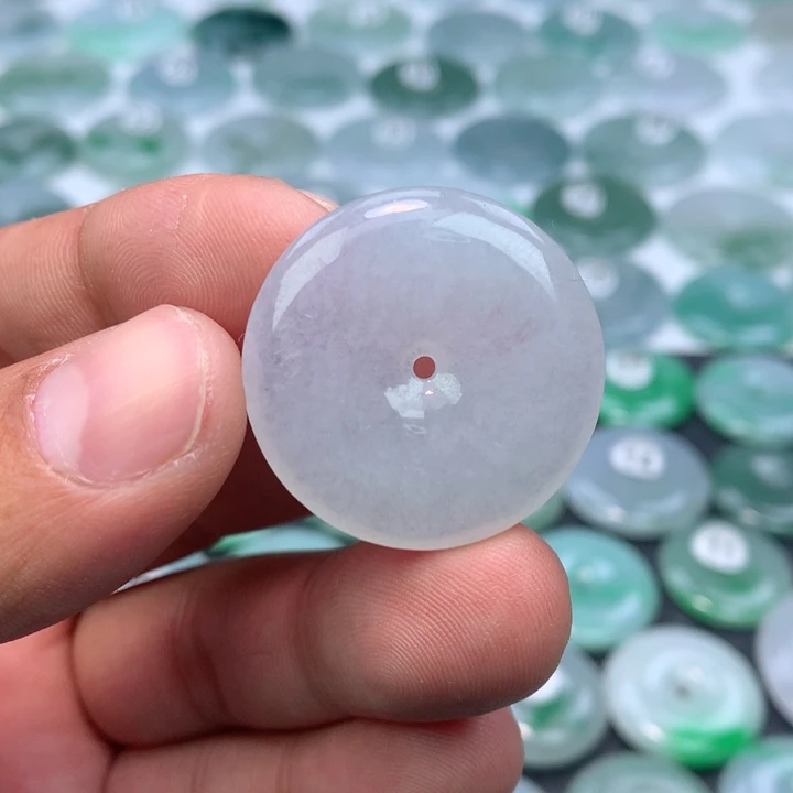 颈饰未镶嵌翡翠缅甸天然A货翡翠30-5.7