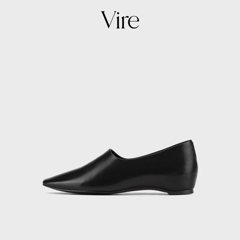 VIRE/882011新款法式时尚方头低跟单鞋