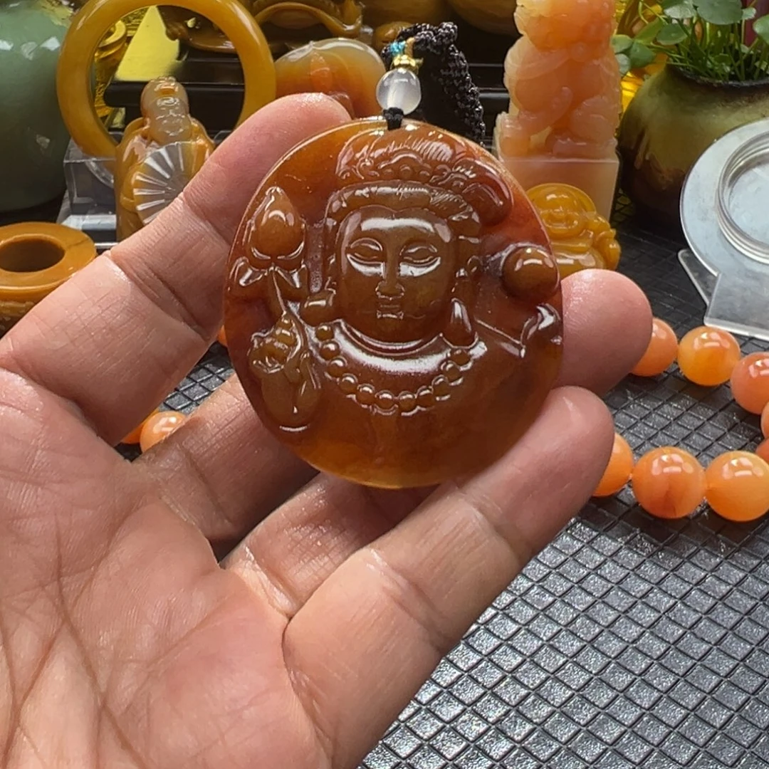 石英质玉未镶嵌颈饰