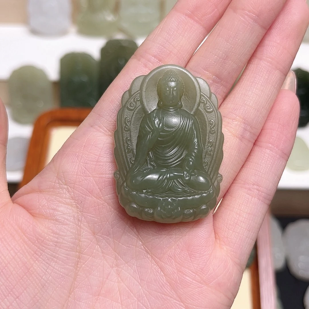 和田玉颈饰未镶嵌黎**丶