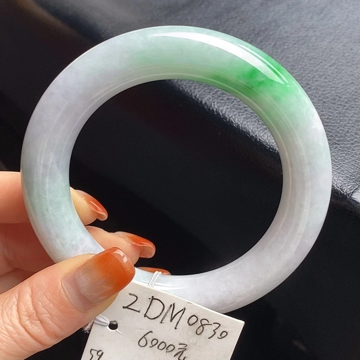 未镶嵌手镯翡翠59圆条65