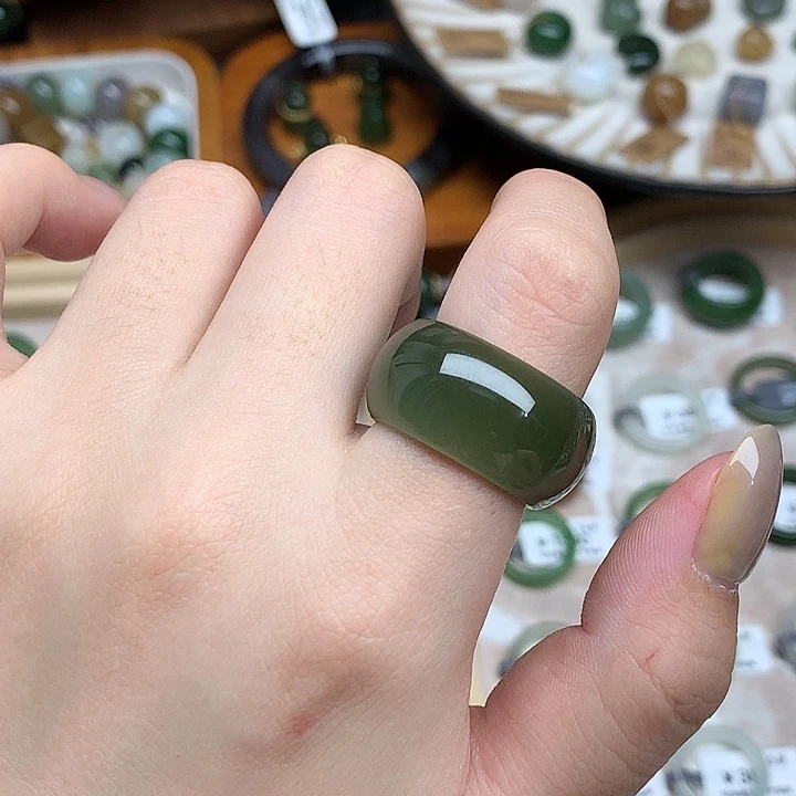 和田玉戒指未镶嵌