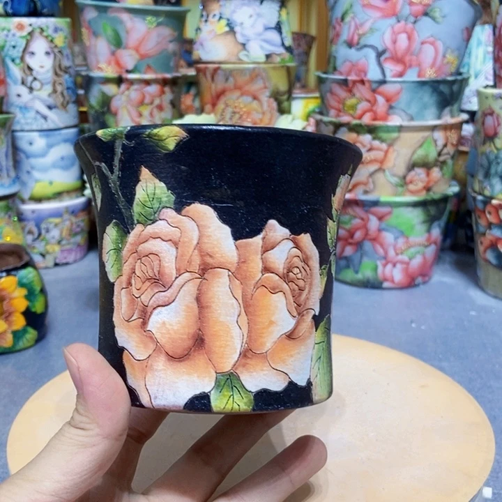 景德镇艺术手绘作品
