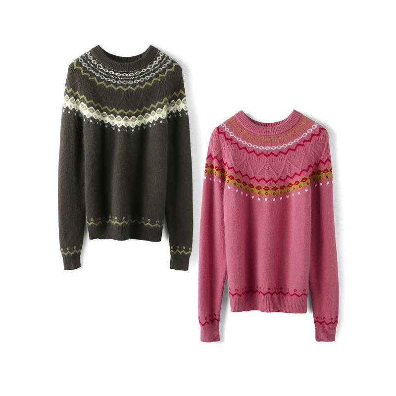 39530【N系列】学院针织休闲文艺毛衣Y23D2M7705