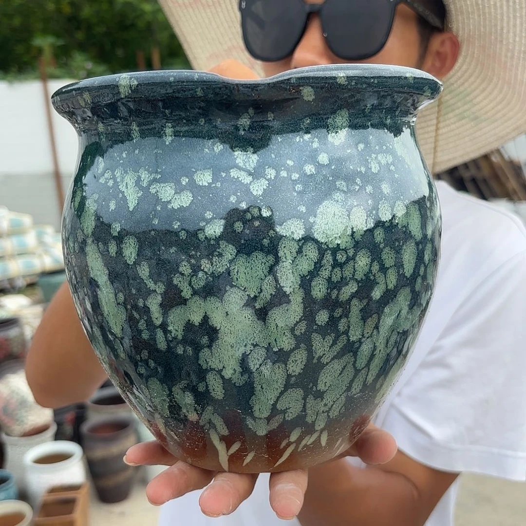 绿瑕疵一个口径18高度19