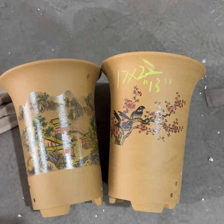 紫砂花盆22/17/13