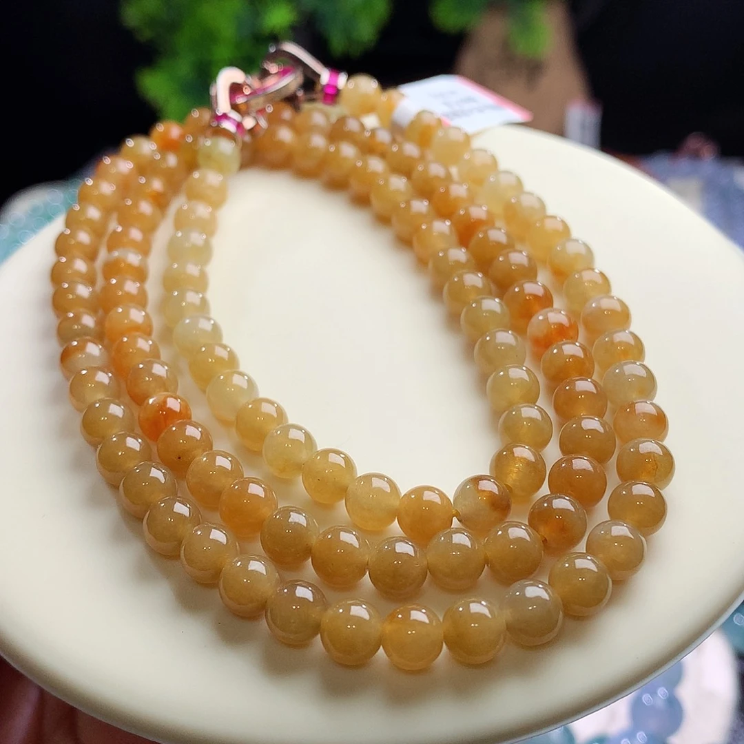 项链未镶嵌翡翠卡6.3mm