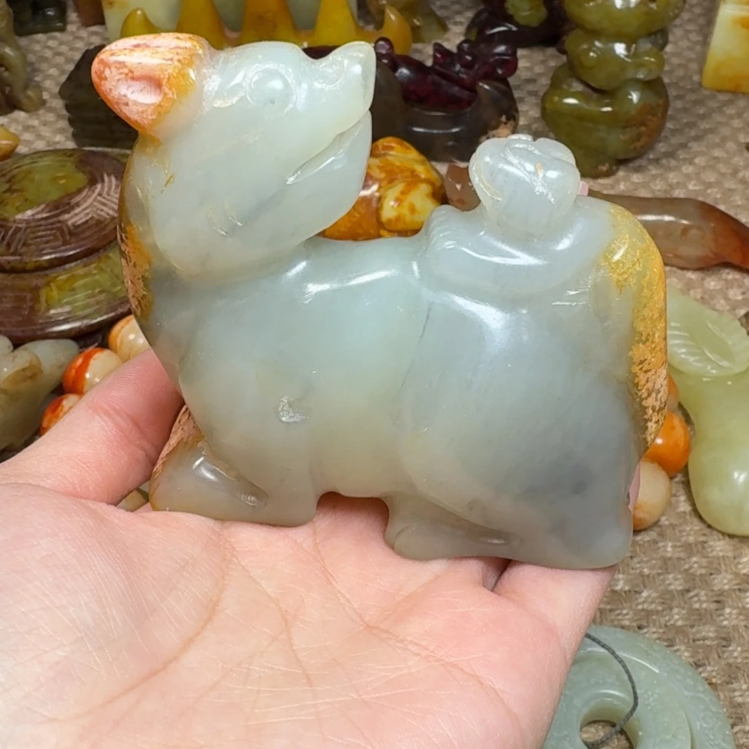 白玉菩提吊坠挂件