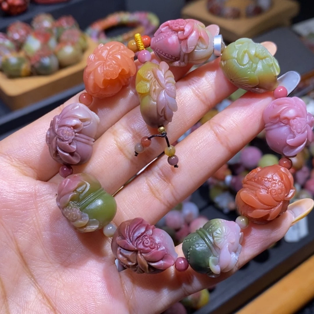 【闪购商品】玛瑙/玉髓手链未镶嵌盐源玛瑙