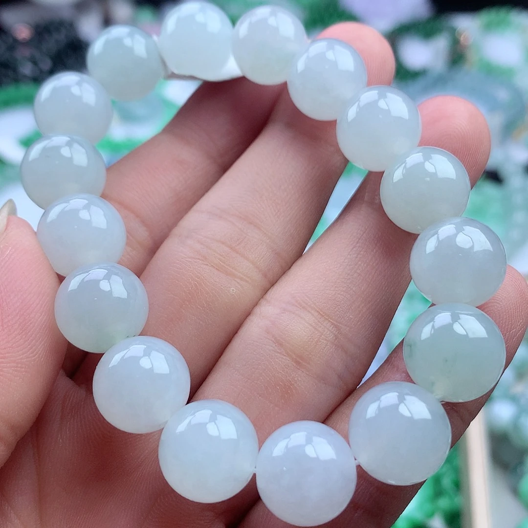 未镶嵌手链翡翠手串