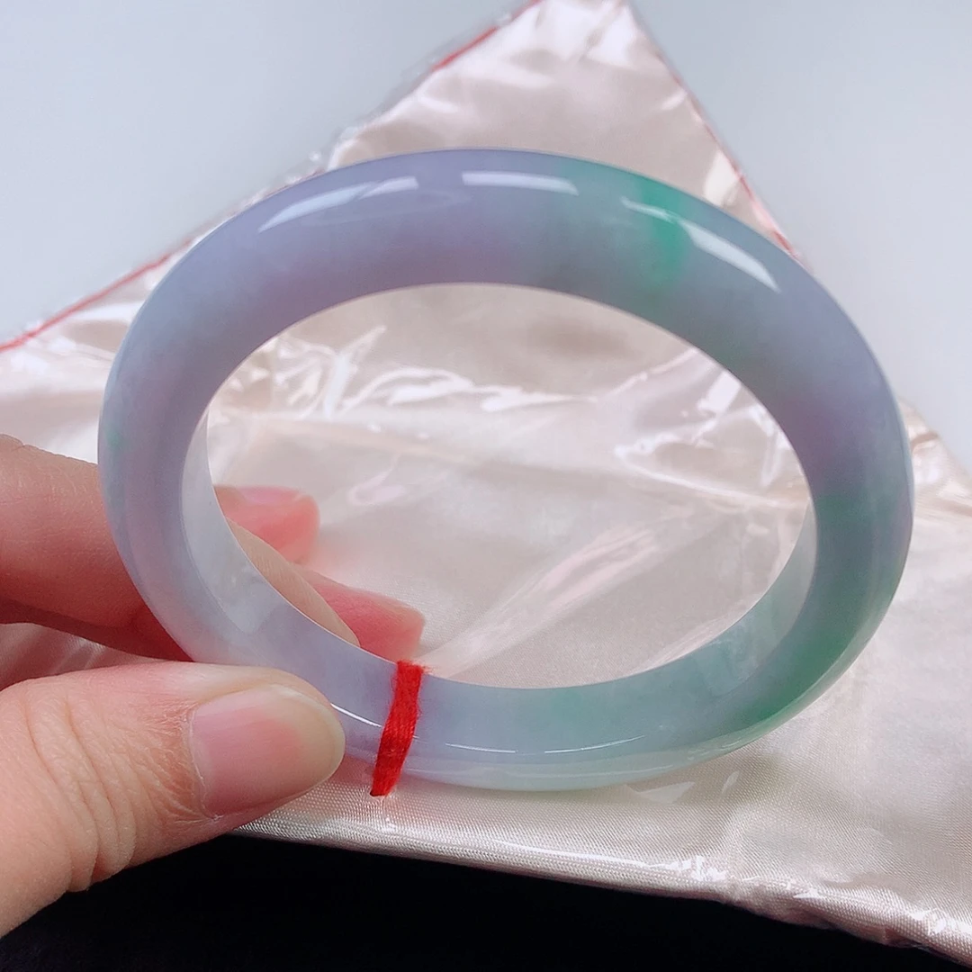 未镶嵌手镯翡翠55正圈