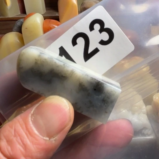 老挝石老挝精美水墨冻