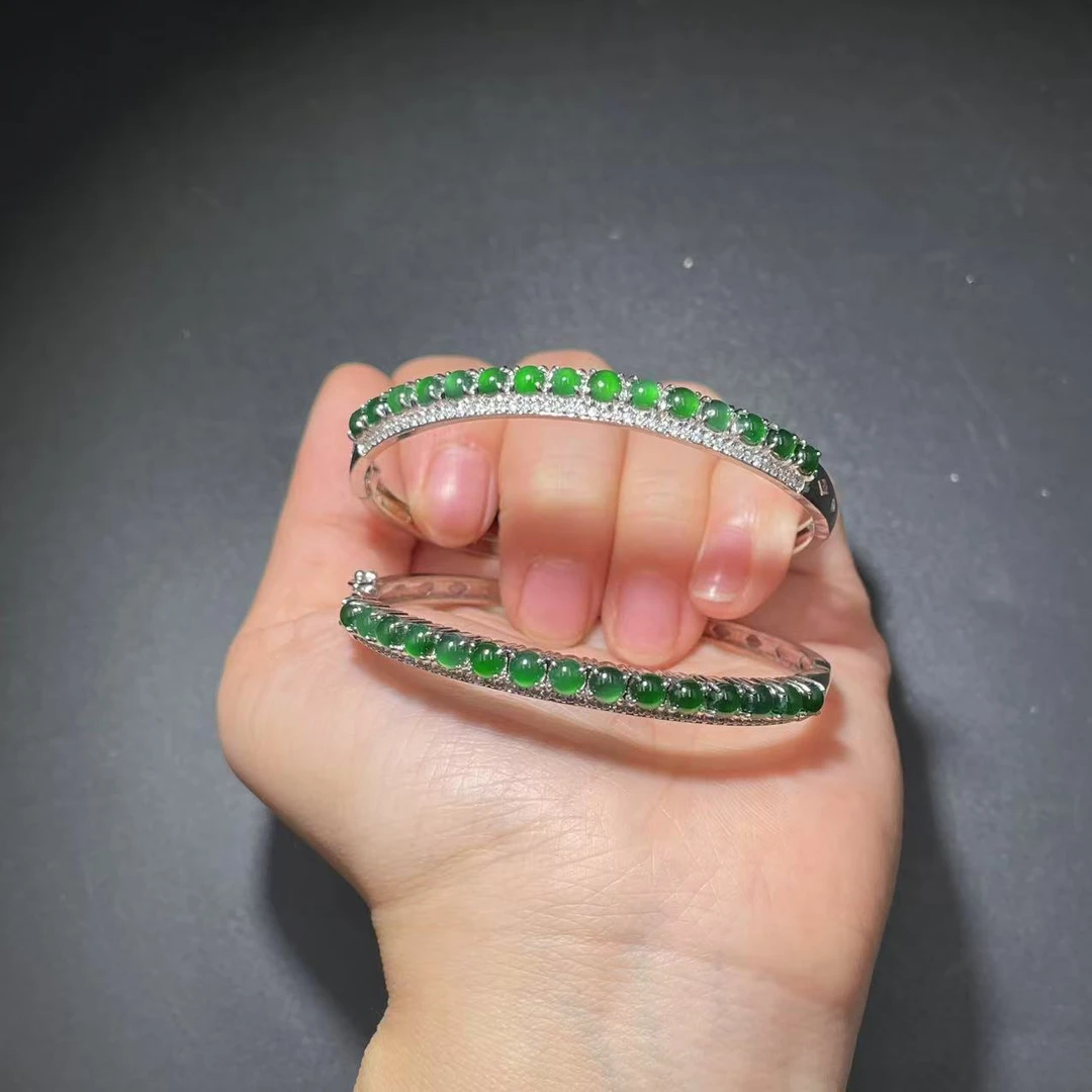 【胖】翡翠手镯多样性发其一@k