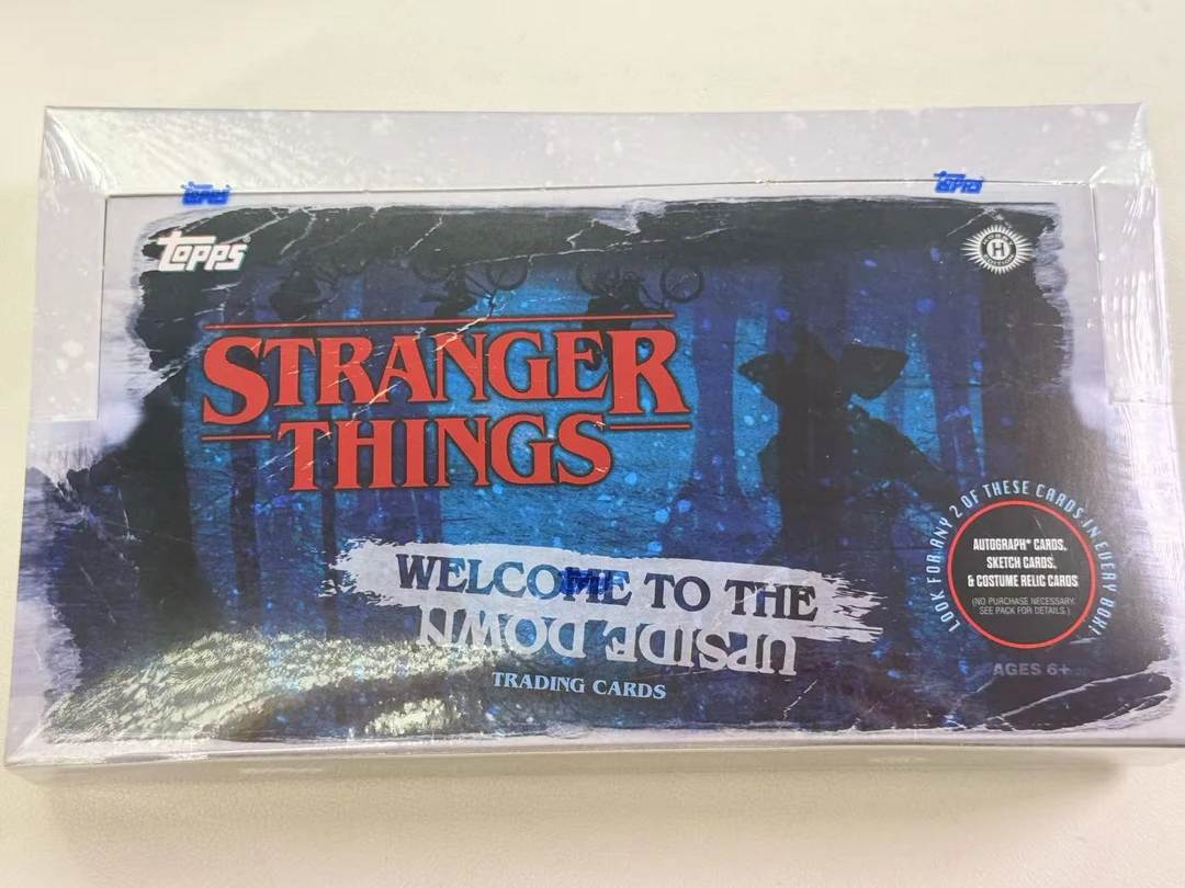 2019 Topps Chrome 怪奇物语 盲盒收藏卡代拆