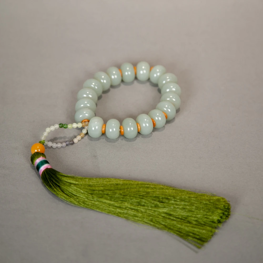 和田玉手串ZY11632