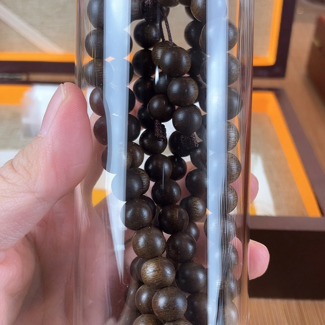 云***翠降真香手串/手链0.8/108黄金底瘤疤富森收c精品
