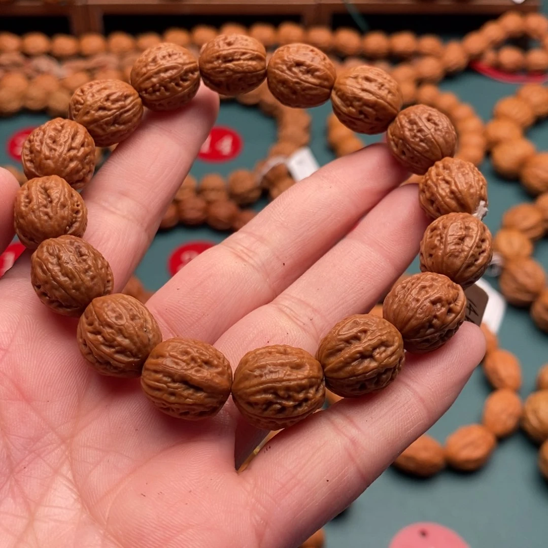 文玩核桃手串14尺寸八棱
