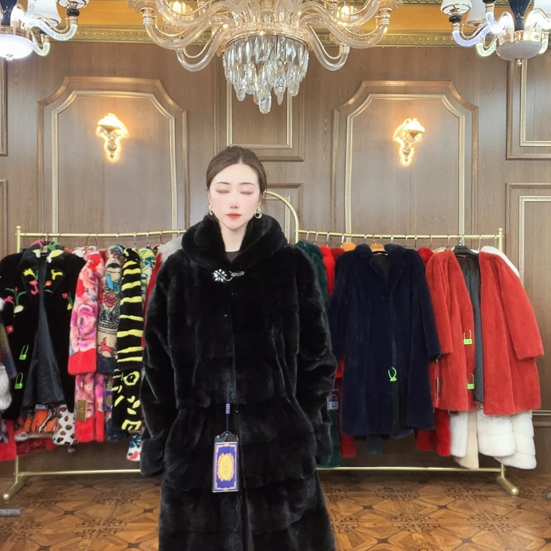 貂皮大衣时尚潮流