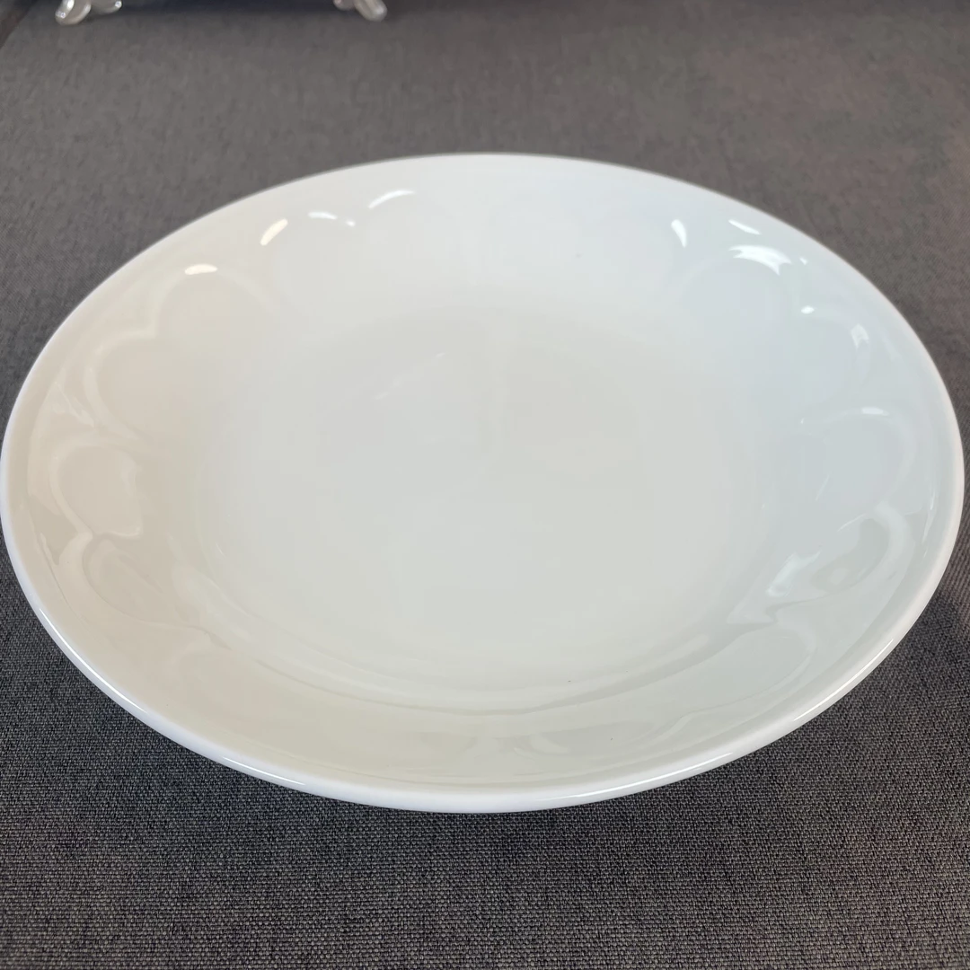 骨瓷吉祥系列8英寸汤盘手工