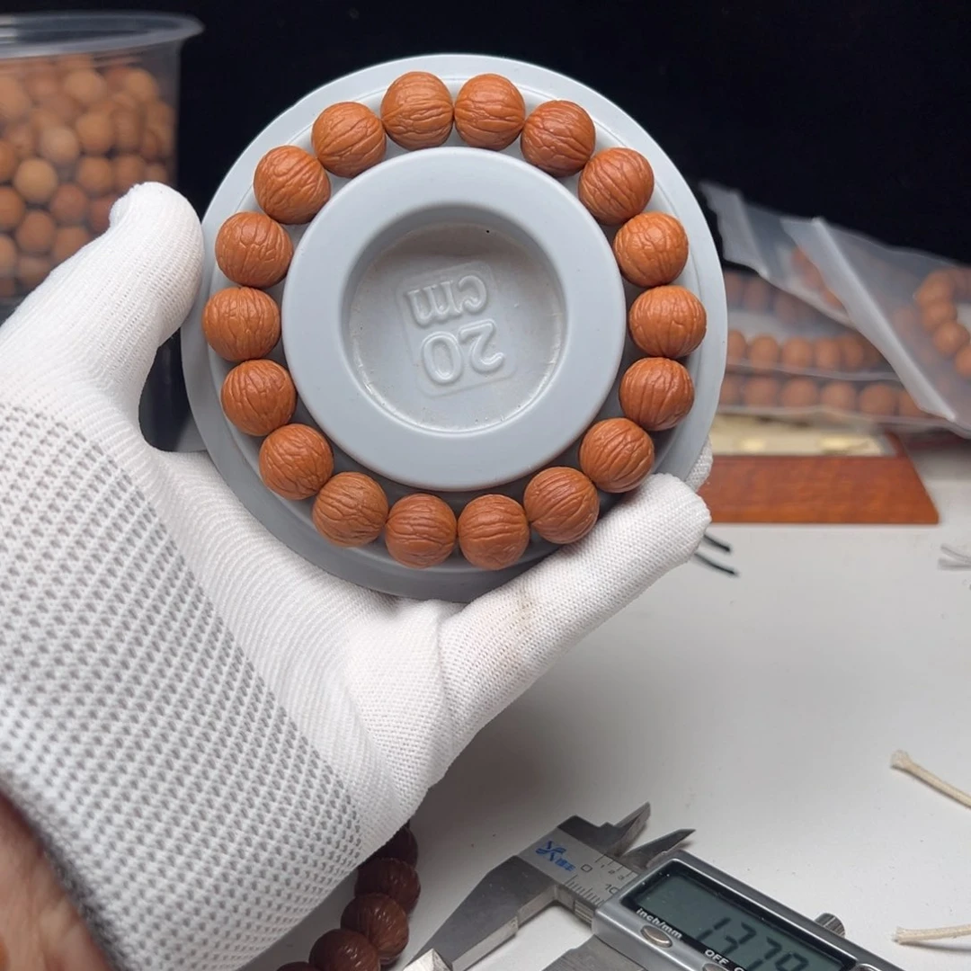 猴头核桃手串14凤羽