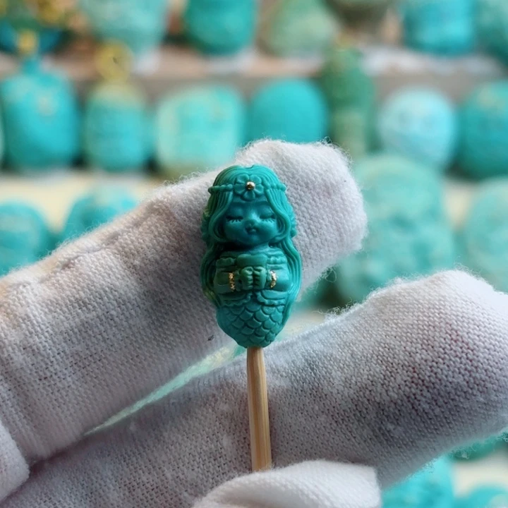 绿松石未镶嵌配饰