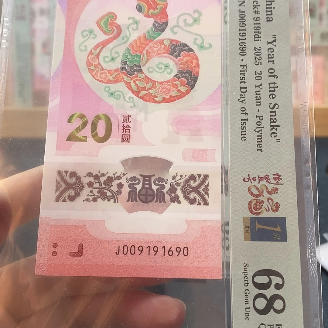 塑料蛇钞啊，蛇钞的时候我就