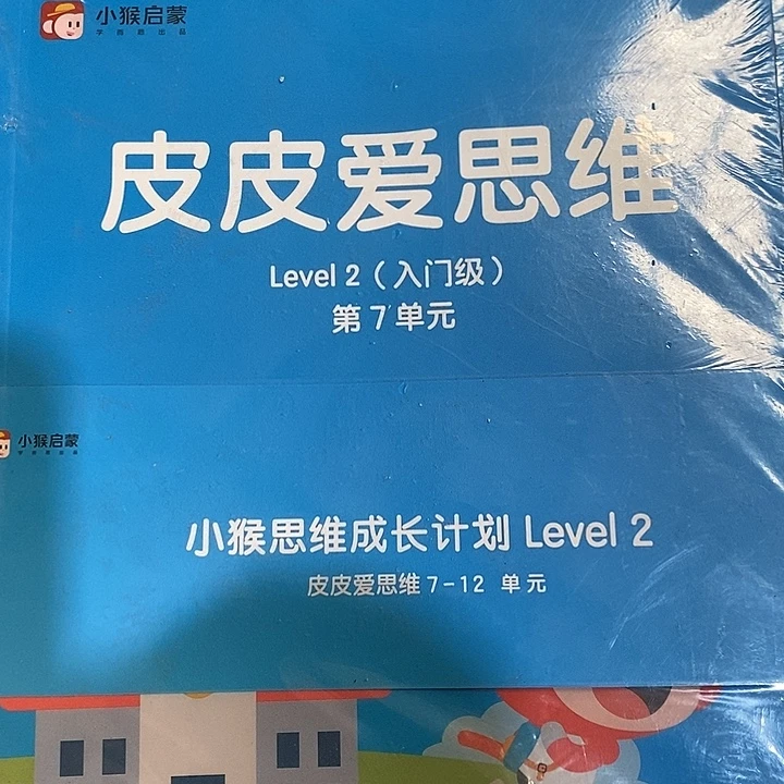 皮皮思维level 2入门7-12单元