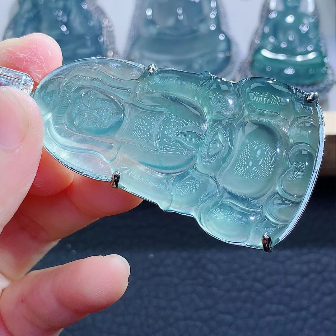 未镶嵌挂件翡翠翡翠