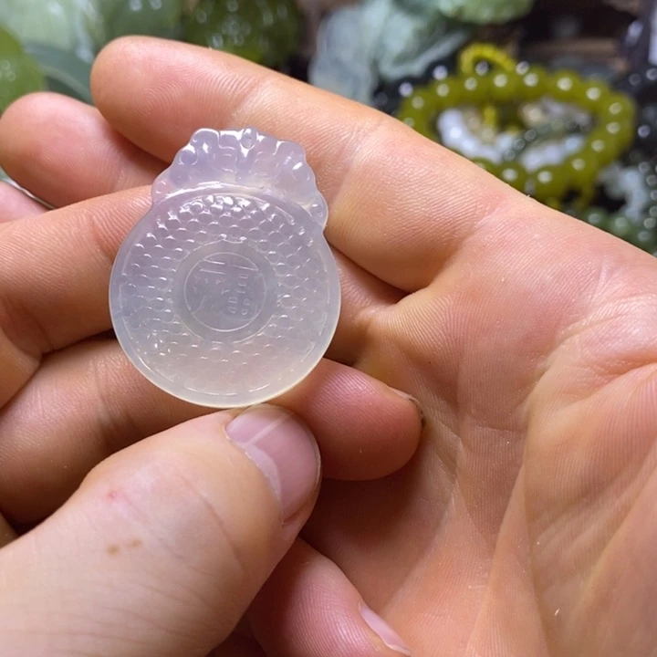 岫玉未镶嵌岫玉颈饰