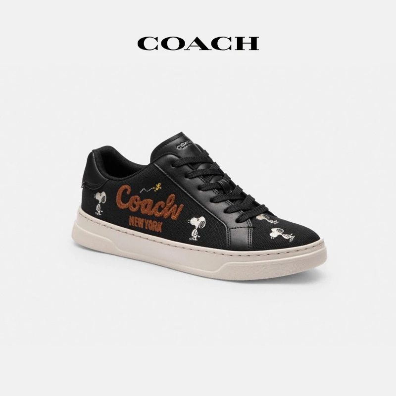 COACH/蔻驰 COACH X PEANUTS SNOOPY印花HIGH LINE运动鞋