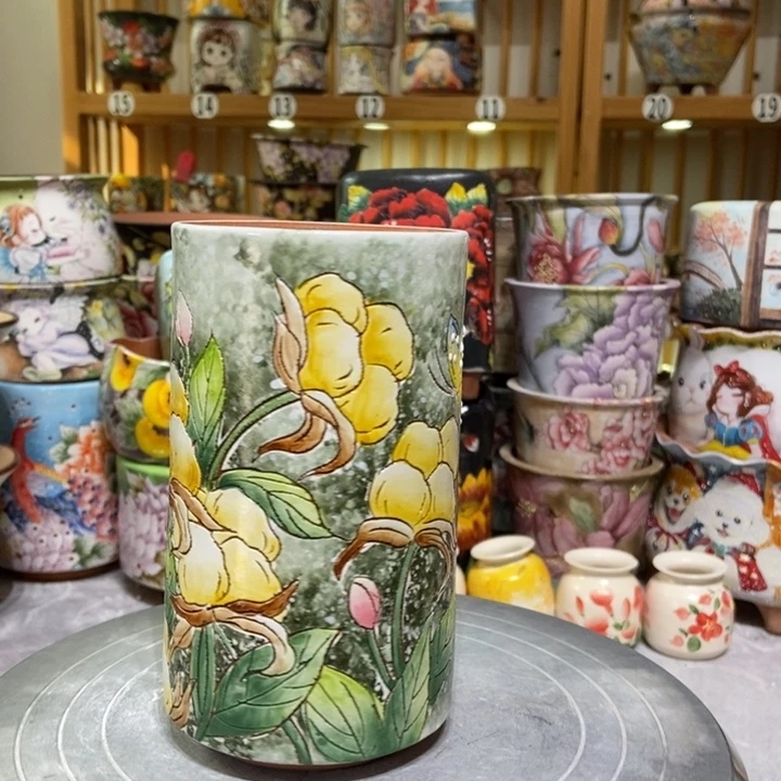 景德镇艺术手绘作品