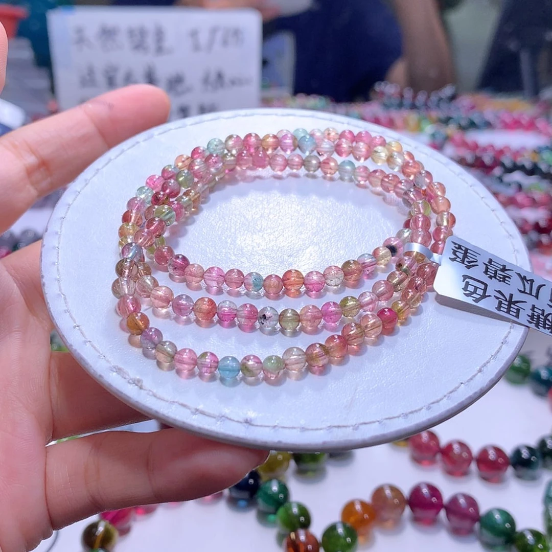 【闪购商品】未镶嵌手串碧玺4.2m