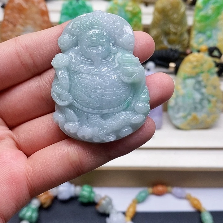 颈饰未镶嵌翡翠翡翠A货