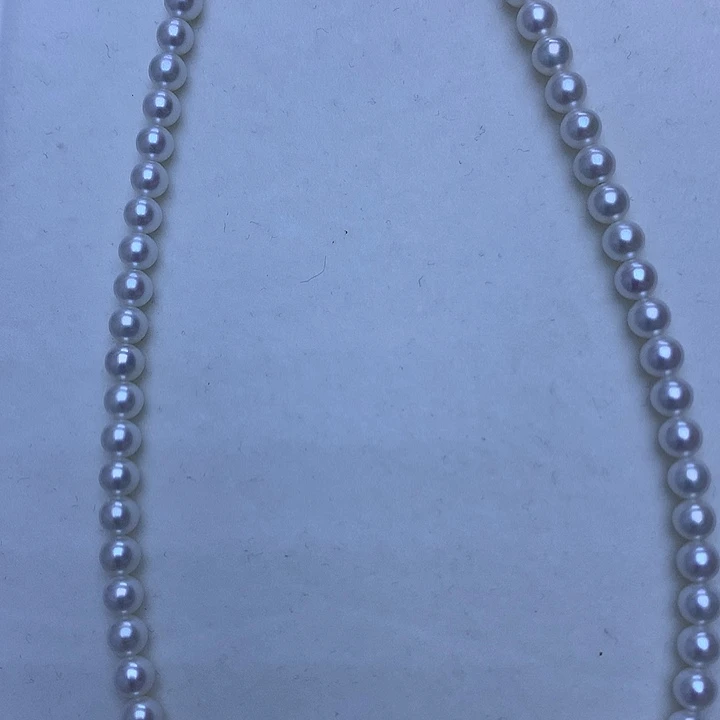 淡水珍珠银S925镶嵌颈饰