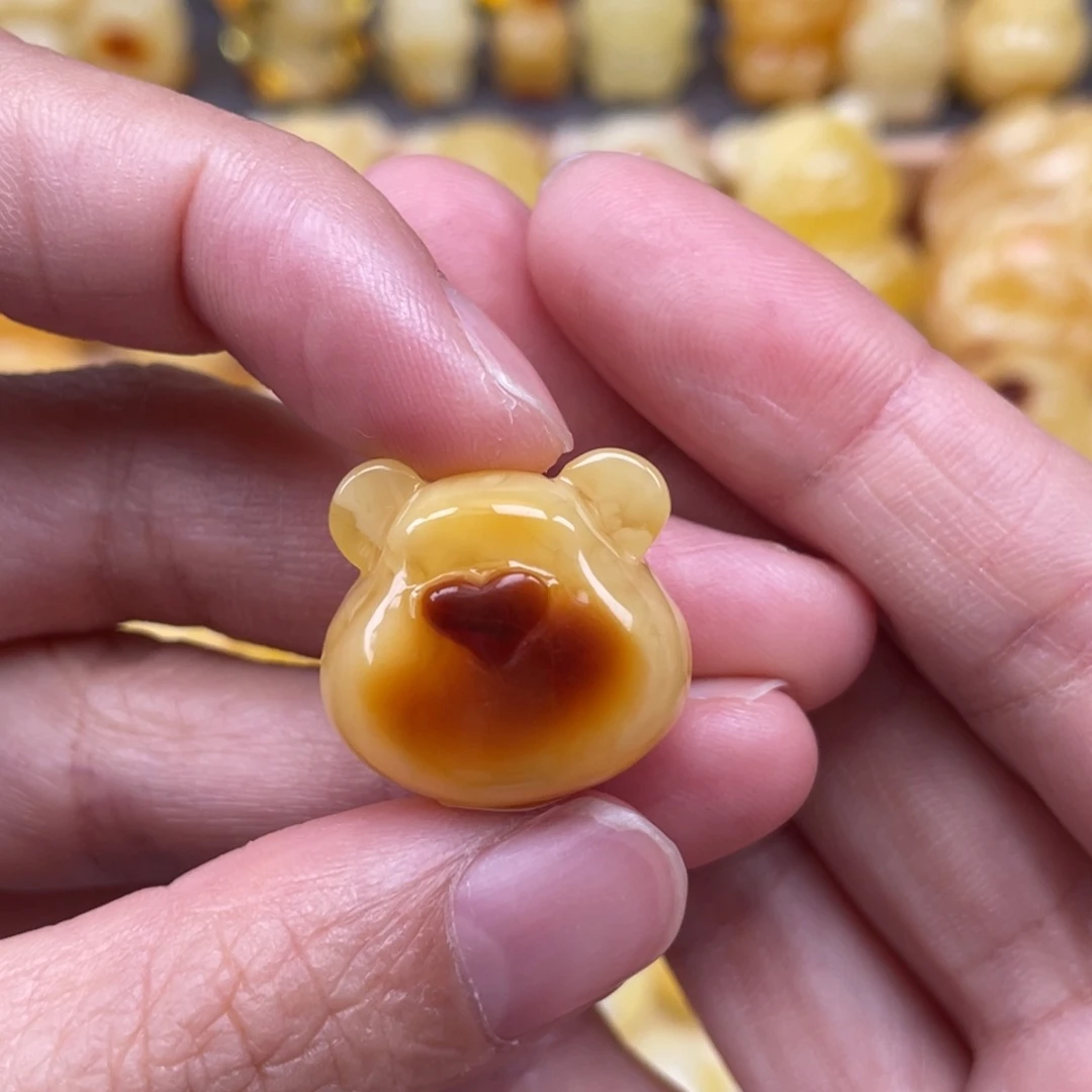 裸石琥珀未镶嵌蜜蜡