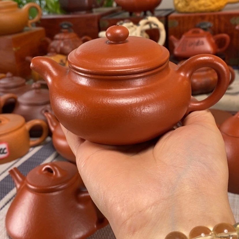 【闪购商品】茶壶紫砂金*爷仿古240毫升全手工制作