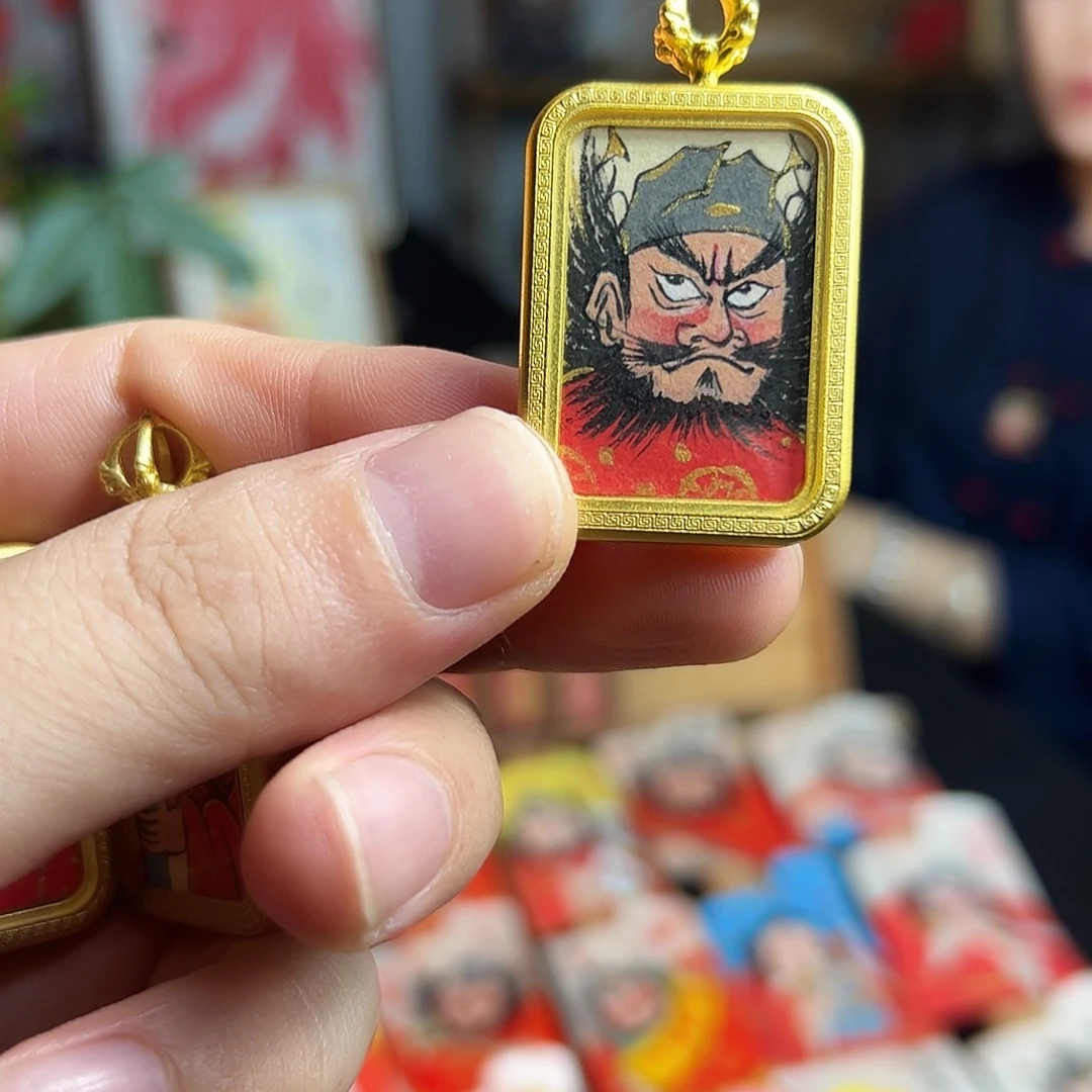 大***商纯手绘钟馗文创画